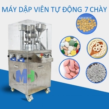 Máy Dập Viên Nén Tự Động 7 Chày ZP-7A (MHND-D07)